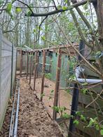 Vogelhokken, Dieren en Toebehoren, Vogels | Hokken en Kooien, Ophalen, Gebruikt, Hout, Volière