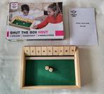 Houten gezelschapsspel Shut The Box (slechts 1x gebruikt), Enlèvement, Comme neuf