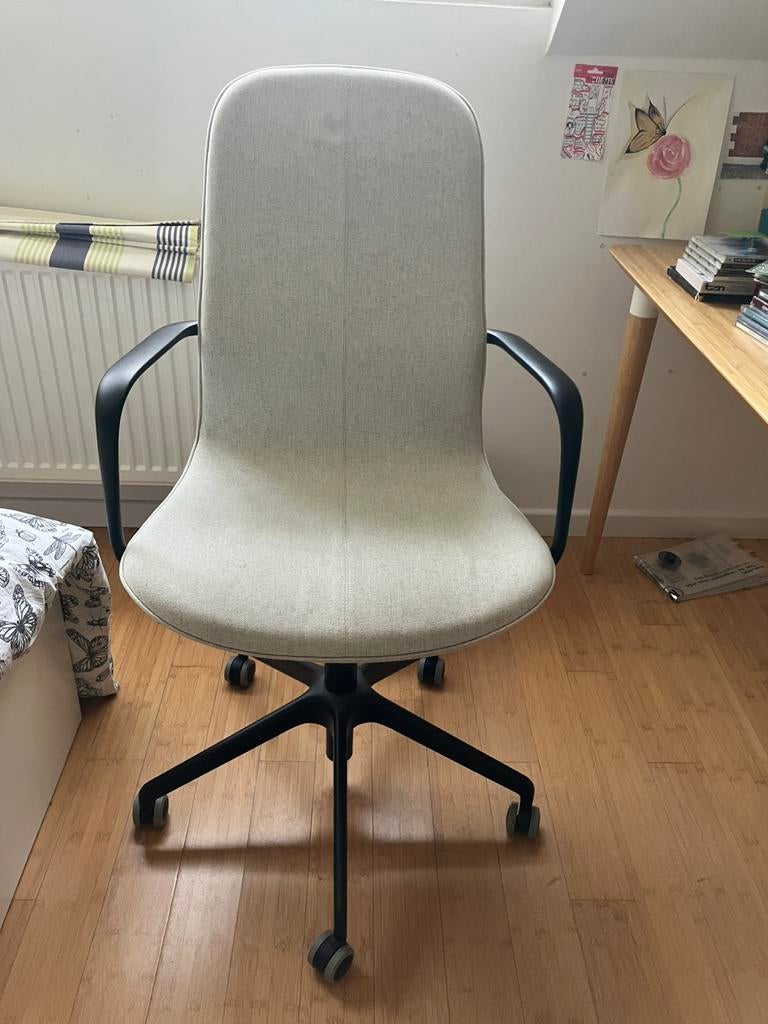 Chaise de bureau Ikea, Huis en Inrichting, Bureaustoelen, Ophalen, Zo goed als nieuw, Blauw, Bureaustoel