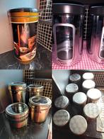 Mooie set voorraadblikken & koffiebussen (RVS & Retro, Verzamelen, Blikken, Ophalen, Koffie