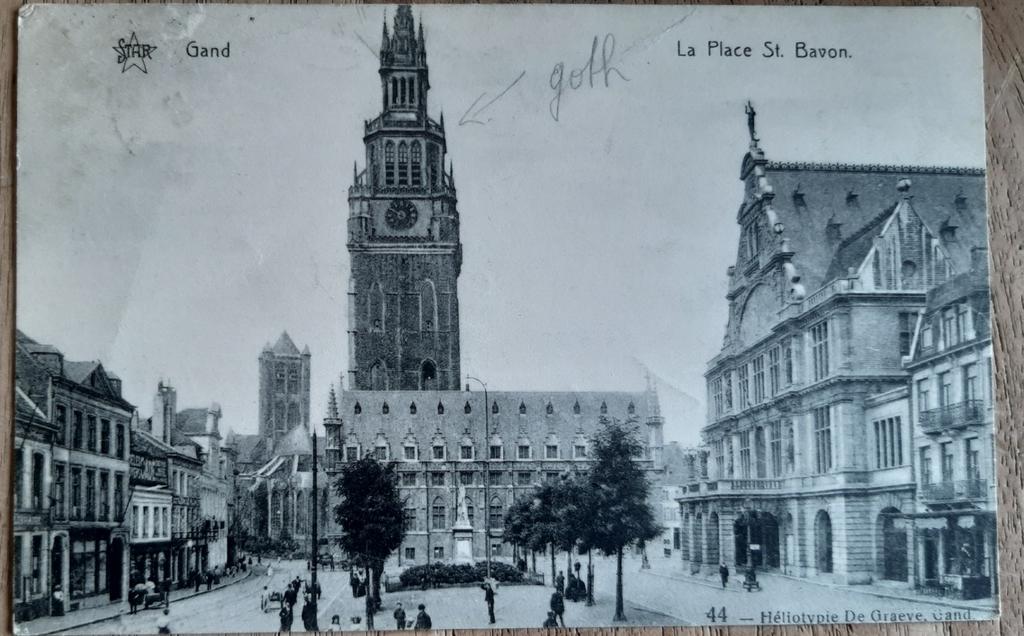 GAND, place de Belfort et de Sint BAFS, Collections, Enlèvement ou Envoi