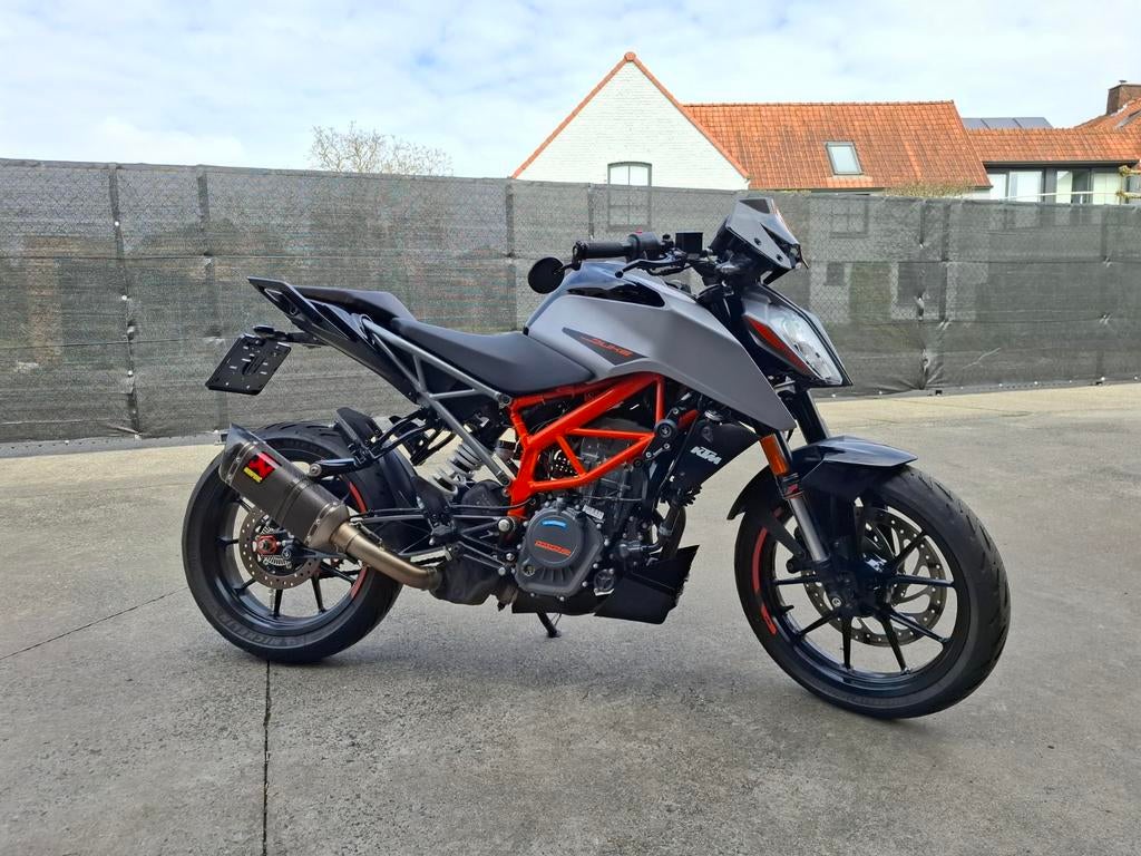 Ktm duke 125CC Autorijbewijs, Entreprise, Échappement sport