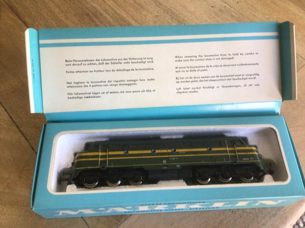 marklin NMBS SNCB Diesel 3066 in ovp. Topstaat, Enlèvement ou Envoi, Courant alternatif, Comme neuf, Locomotive