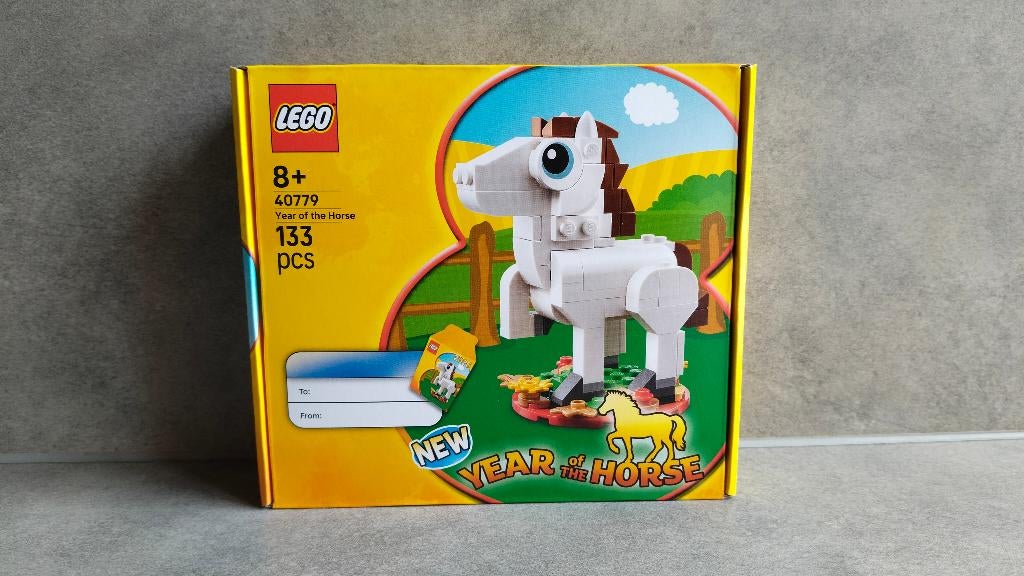 lego 40779 china jaar van het paard, Kinderen en Baby's, Speelgoed | Duplo en Lego, Nieuw, Lego, Complete set, Ophalen of Verzenden