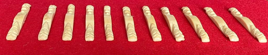 11 Ancien Porte-Couteaux de 1920-30, Antiquités & Art, Art | Art non-occidental, Enlèvement ou Envoi