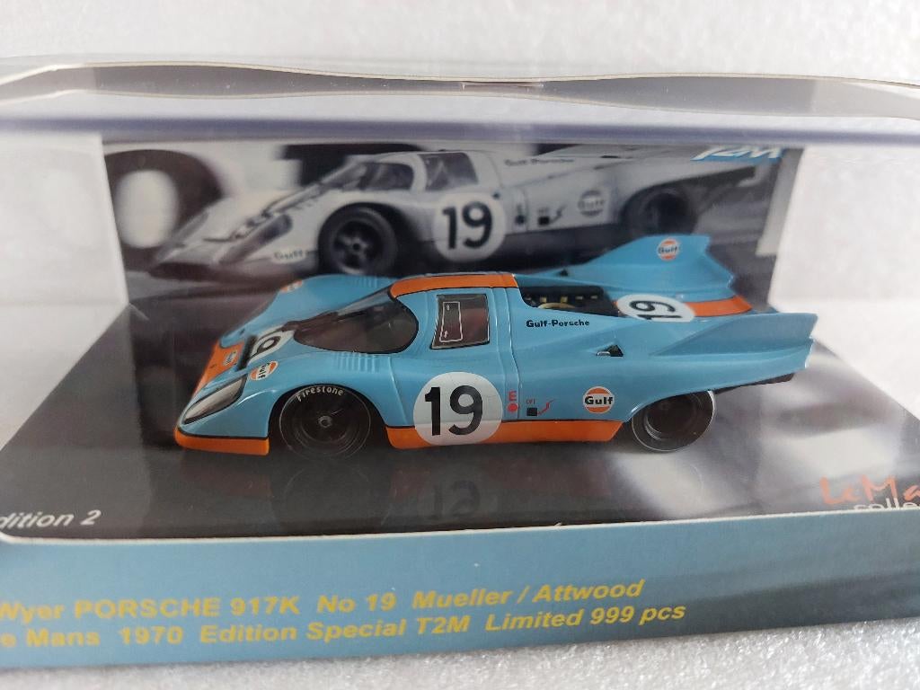 Porsche 917 Gulf Racing, Le Mans, Enlèvement ou Envoi, Comme neuf, MiniChamps