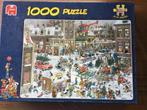 Puzzel Jumbo 1000 Jan Van Haasteren Kerstmis, Enlèvement ou Envoi, 500 à 1500 pièces, Utilisé, Puzzle