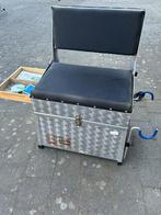 2 visstokken van 9.5m, visbak, enz…, Watersport en Boten, Ophalen, Gebruikt, Vaste hengel