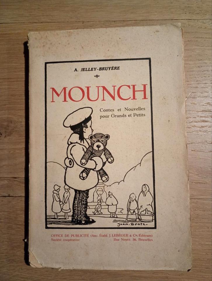 Mounch Contes et nouvelles Jelley-Bruyère ill Dratz 1925, Boeken, Sprookjes en Fabels, Gelezen, Ophalen of Verzenden