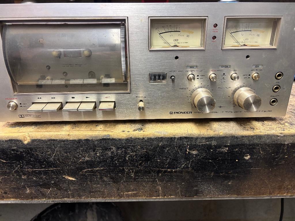 pioneer, TV, Hi-fi & Vidéo, Decks cassettes, Enlèvement ou Envoi, Simple, Autres marques, Tape counter