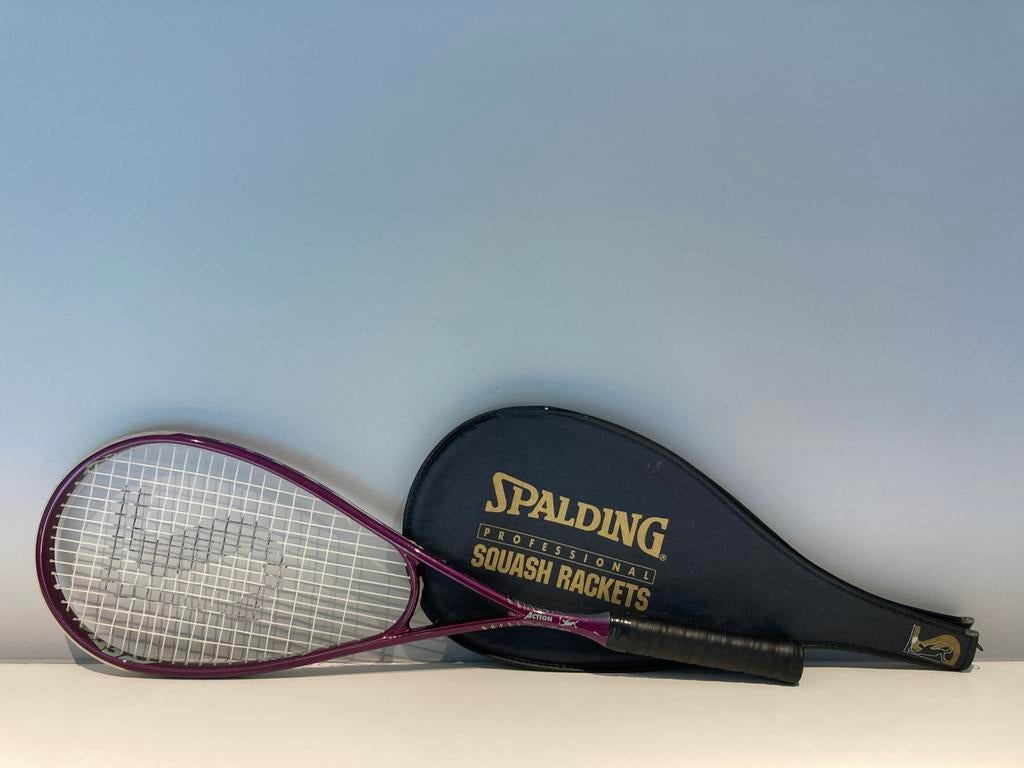 Squash racket SPALDING, Sport en Fitness, Squash, Ophalen of Verzenden, Zo goed als nieuw, Racket