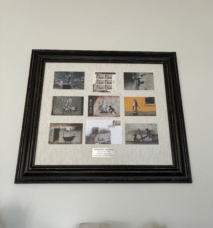 Banksy (1974) – FCK PTN! (Gesigneerd en 92/100), Antiek en Kunst, Kunst | Litho's en Zeefdrukken, Ophalen of Verzenden