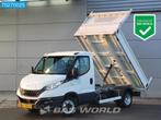 Iveco Daily 35C14 Kipper 3500kg trekhaak Airco Cruise Kieper, Auto's, Bestelwagens en Lichte vracht, Gebruikt, Euro 6, Iveco, Wit