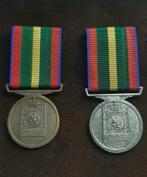 UFAC-VOV 40-45 bronzen en zilveren medailles, Ophalen of Verzenden