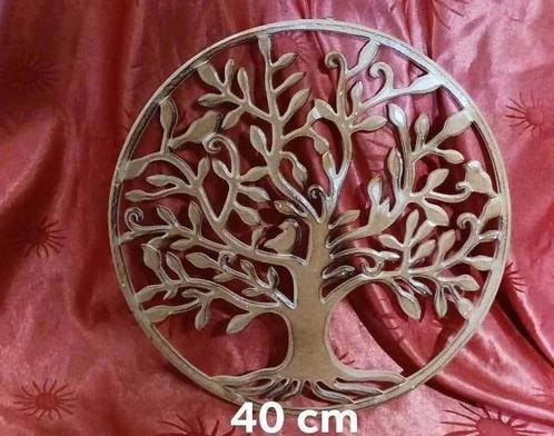 arbre de vie 40 cm en bois compressé, Maison & Meubles, Accessoires pour la Maison | Décorations murale, Neuf, Enlèvement ou Envoi