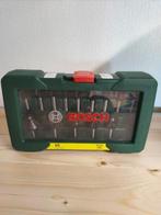 Bosch 15 delige frezenset voor hout 8mm, Doe-het-zelf en Bouw, Ophalen, Nieuw