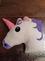 Sierkussen eenhoorn, Huis en Inrichting, Woonaccessoires | Kussens, Ophalen of Verzenden, Zo goed als nieuw, Wit