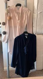 H&M lichroze jurk met strik maat 36 zonder onderjurk, Kleding | Dames, Jurken, H&M, Blauw, Ophalen of Verzenden, Zo goed als nieuw