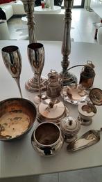 DIVERSE VERZILVERDE ITEMS, Antiek en Kunst, Antiek | Servies compleet, Ophalen of Verzenden