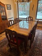 Eettafel + 6 stoelen, Ophalen, Zo goed als nieuw