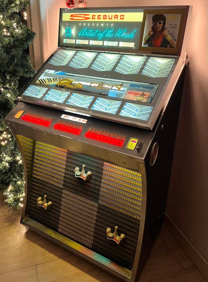 Seeburg ay160 jukebox, Verzamelen, Automaten | Jukeboxen, Zo goed als nieuw, Seeburg, Ophalen
