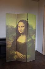 Drieluikscherm Mona Lisa + Angel, Gebruikt, Ophalen