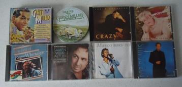 Lot 221 met 8 CD's van Glenn Miller, Julio Iglesias, Dana beschikbaar voor biedingen