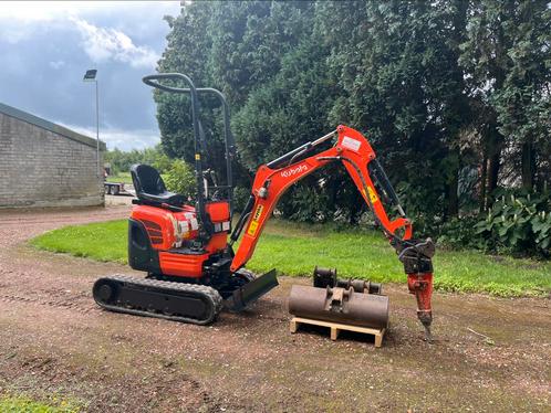 Kubota U10-3 Minigraver (2019), Zakelijke goederen, Machines en Bouw | Kranen en Graafmachines, Graafmachine, Ophalen