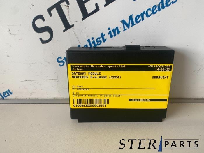 Gateway module van een Mercedes E-Klasse, Auto-onderdelen, Elektronica en Kabels, Mercedes-Benz, Gebruikt, 3 maanden garantie