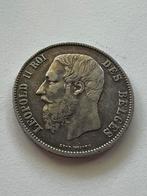 Belgie 5 Francs 1870 zilver, Zilver, Ophalen of Verzenden, Losse munt, Zilver