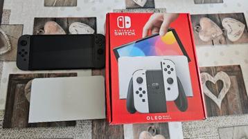 nintendo switch oled, Enlèvement ou Envoi, Comme neuf, Avec 2 manettes, Switch OLED
