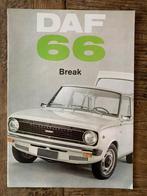 Brochure DAF Break 66 1972 EN FRANCAIS, Boeken, Nieuw, DAF, Ophalen of Verzenden