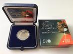 Italië 5 euro Dante Purgatorio 2022 Zilver FDC, Postzegels en Munten, Ophalen of Verzenden, Italië, 5 euro, Zilver