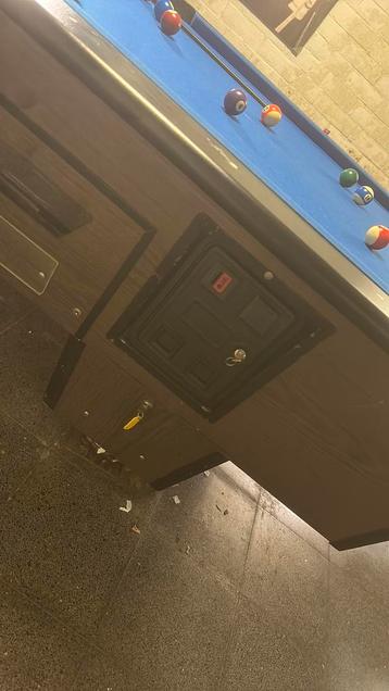 Pooltafel met ballen, stick!, Sport en Fitness, Ophalen, Zo goed als nieuw, Pooltafel