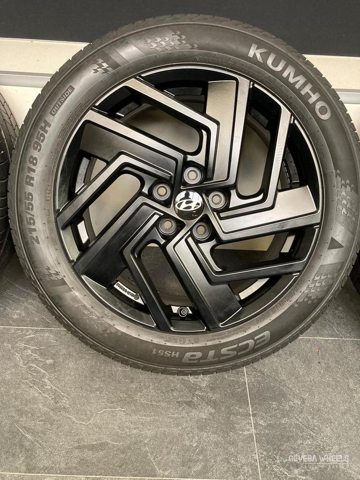 18” originele Hyundai Kona II velgen + banden 5x114.3 BE400A, Auto-onderdelen, Banden en Velgen, Banden en Velgen, Zomerbanden