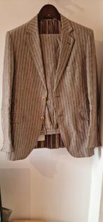 Etro Milano linnen kostuum – maat 52, Maat 52/54 (L), Beige, Ophalen of Verzenden, Zo goed als nieuw