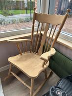 Mooie blank eiken schommelstoel eik, Antiek en Kunst, Ophalen