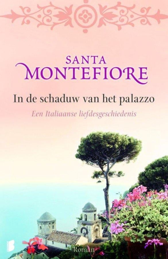In de schaduw van het palazzo santa  Montefiore 330 Blz, Boeken, Romans, Zo goed als nieuw, Ophalen of Verzenden