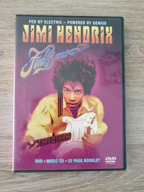 Jimi Hendrix - Feedback / cd & dvd, Cd's en Dvd's, Dvd's | Muziek en Concerten, Ophalen of Verzenden