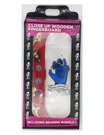 Close Up Wooden Fingerboard Riding Hand Gold Trucks, Verzamelen, Poppetjes en Figuurtjes, Zo goed als nieuw, Verzenden