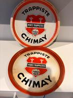 2 oude metalen bakjes „CHIMAY ADS”, Verzamelen, Biermerken, Ophalen of Verzenden, Gebruikt