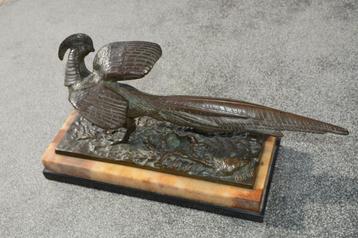 zeer zeldzaam bronzen beeld beschikbaar voor biedingen