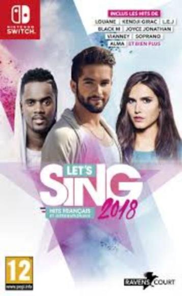 Lets sing 2018 nintendo switch