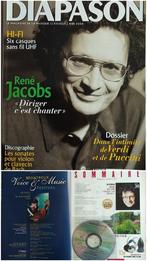 Klassieke muziektijdschriften 'Diapason', Boeken, Muziek, Ophalen of Verzenden, Zo goed als nieuw, Collectif, Overige onderwerpen
