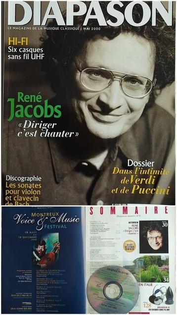 Klassieke muziektijdschriften 'Diapason' beschikbaar voor biedingen