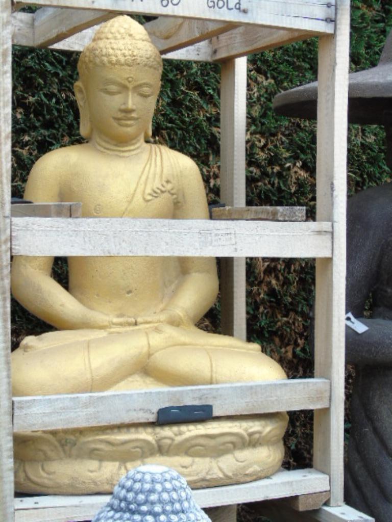 Tête de Bouddha - Gold