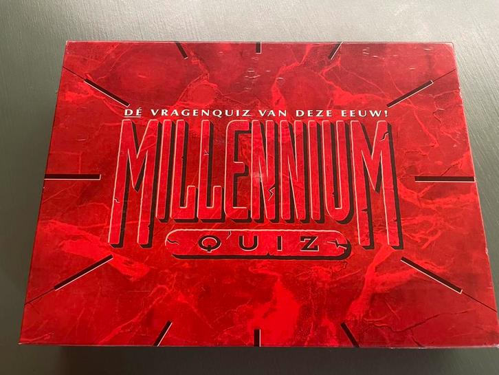 Bordspel Millenium quiz, Hobby en Vrije tijd, Gezelschapsspellen | Bordspellen, Zo goed als nieuw, Ophalen