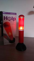 Flikkerende noodlamp voor onderweg, Enlèvement