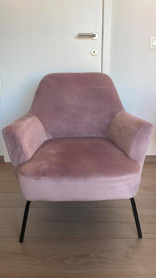 Zetelstoel, Huis en Inrichting, Fauteuils, Gebruikt, Stof, 50 tot 75 cm, Minder dan 75 cm, Ophalen