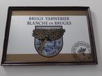 Brugs tarwebier spiegel, Enlèvement, Comme neuf, Panneau, Plaque ou Plaquette publicitaire, Autres marques